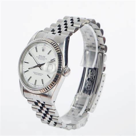 rolex datejust 36 oro bianco|rolex datejust 36mm price.